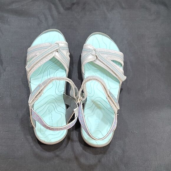 MAP CARMI VELCRO STRAP CLOSURE GIRL  OPEN TOE SANDAL - Picture 12 of 12